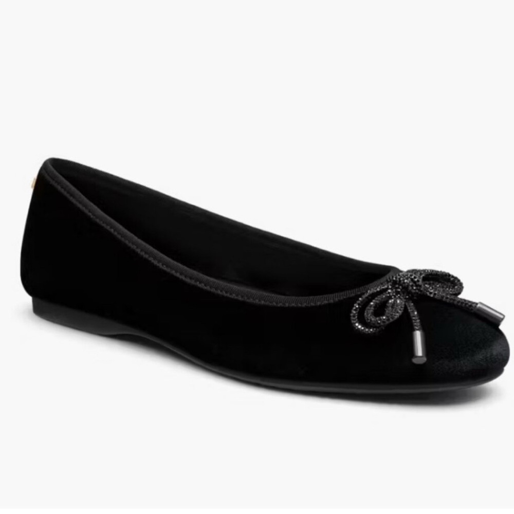 Birdies Black Bow-Accent Flats - Picture 3 of 12